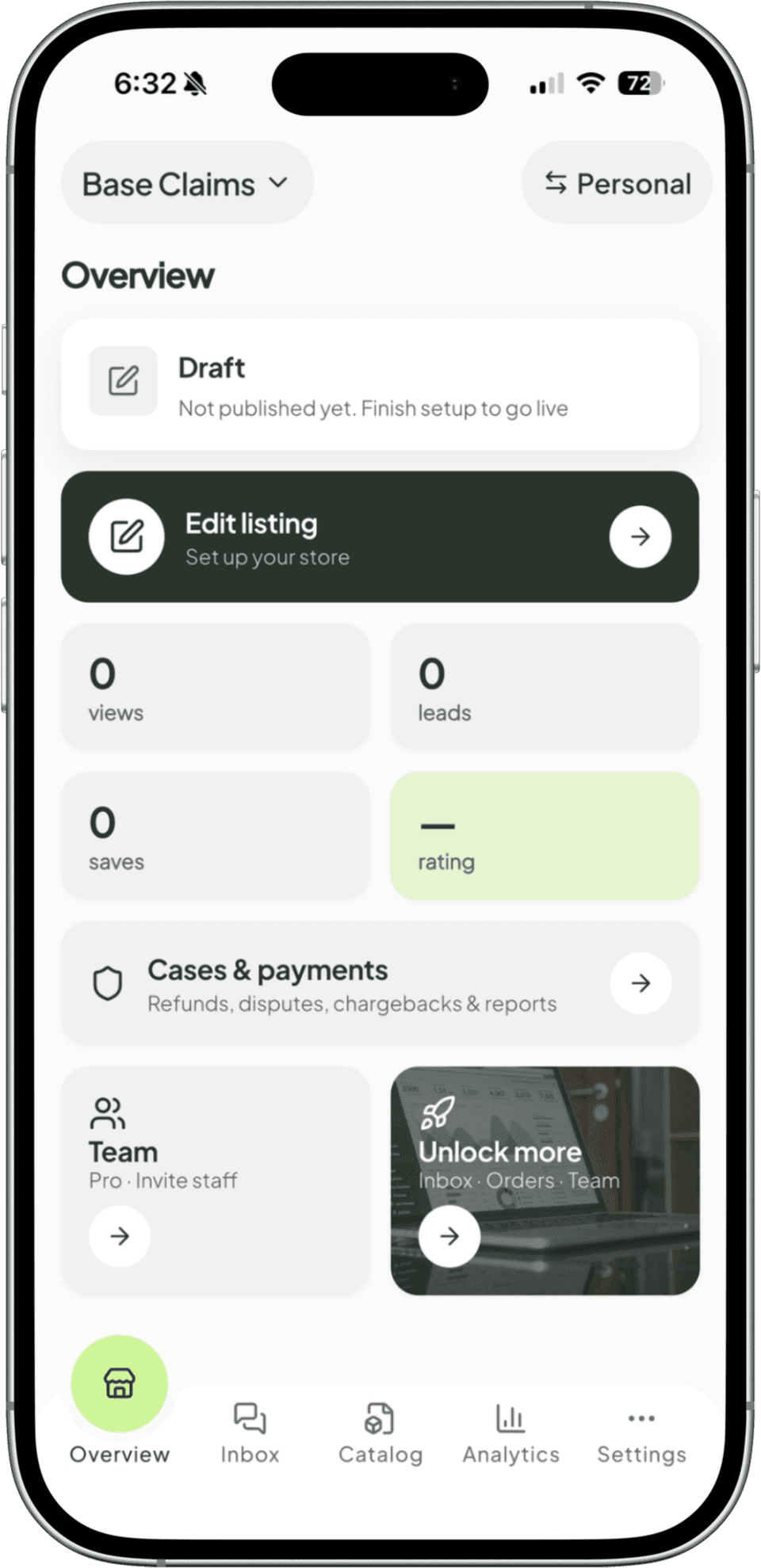 The Jewgo Biz owner dashboard